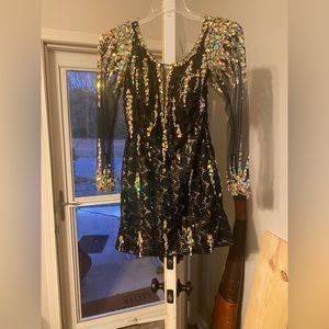 Black size 4 party prom dance dress.